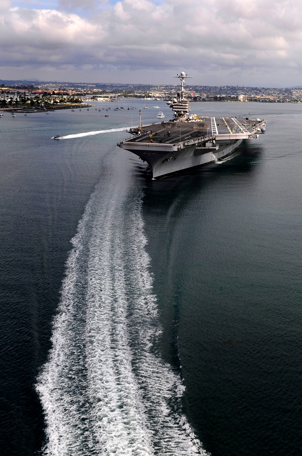 USS John C. Stennis action