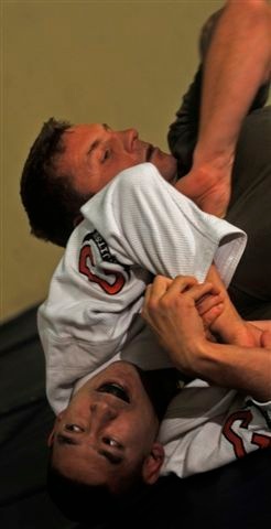 Red, White, Black and Blue:  Service Members Learn Brazilian Jujitsu