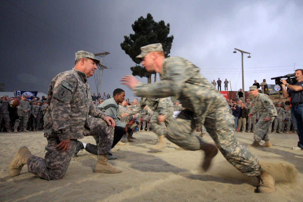 FOX NFL Pregame Show Kicks Off From Afghanistan