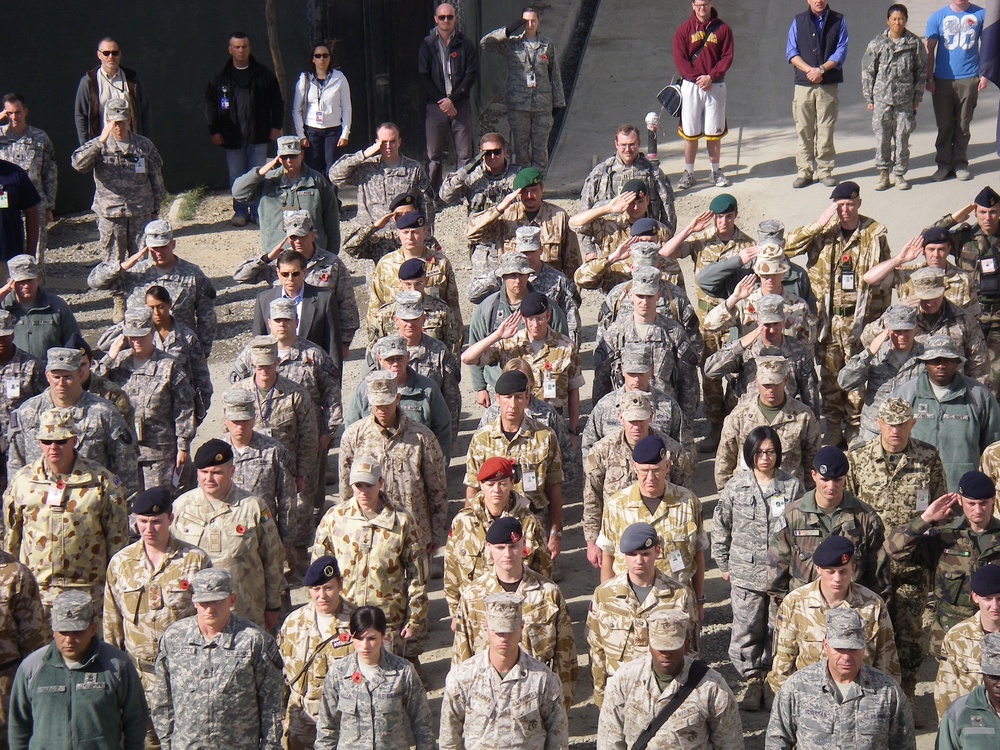 Veterans Day 2009 International Security Assistance Force Kabul, Afghanistan