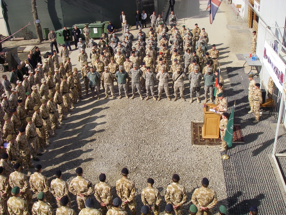 Veterans Day 2009 International Security Assistance Force Kabul, Afghanistan