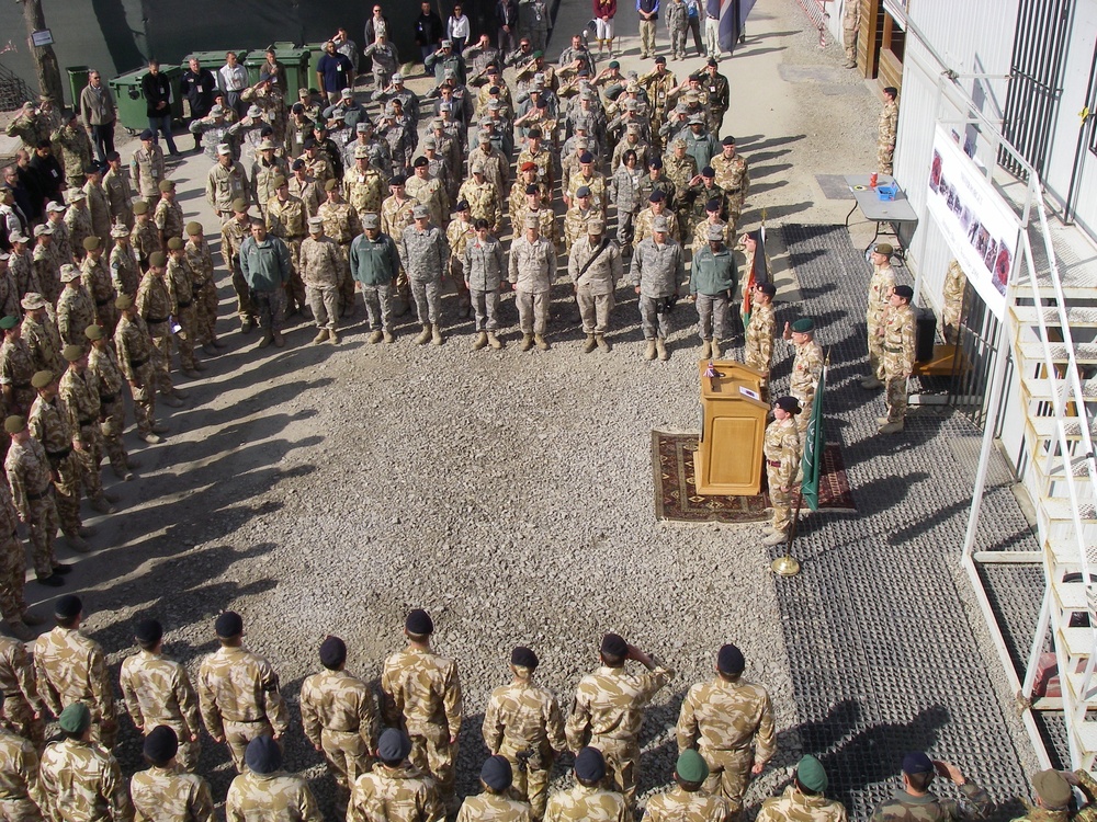 Veterans Day 2009 International Security Assistance Force Kabul, Afghanistan