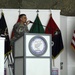 Major Gen. Curtis Scaparrotti, Combined Joint Task Force 82 commander, speaks during a Veterans Day Ceremony Nov. 11. The ceremony was held in honor of the men and women serve around the world in harm's way in the armed forces. Scaparrotti hails from Loga