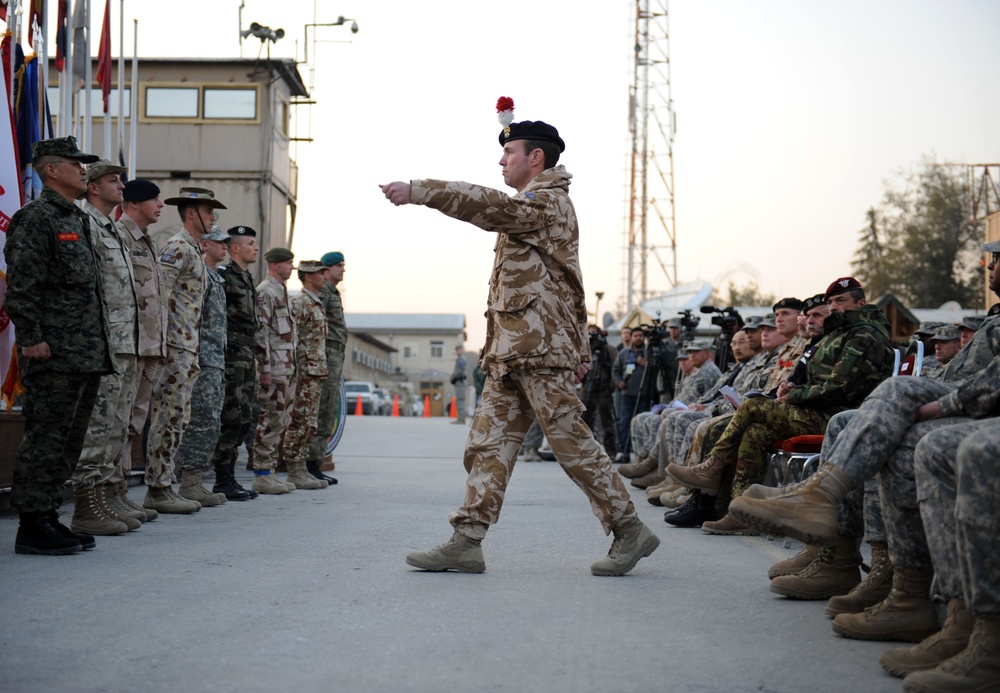 Camp Eggers Veterans Day Ceremony
