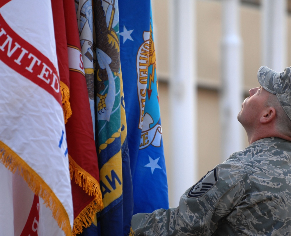 Camp Eggers Veterans Day Ceremony