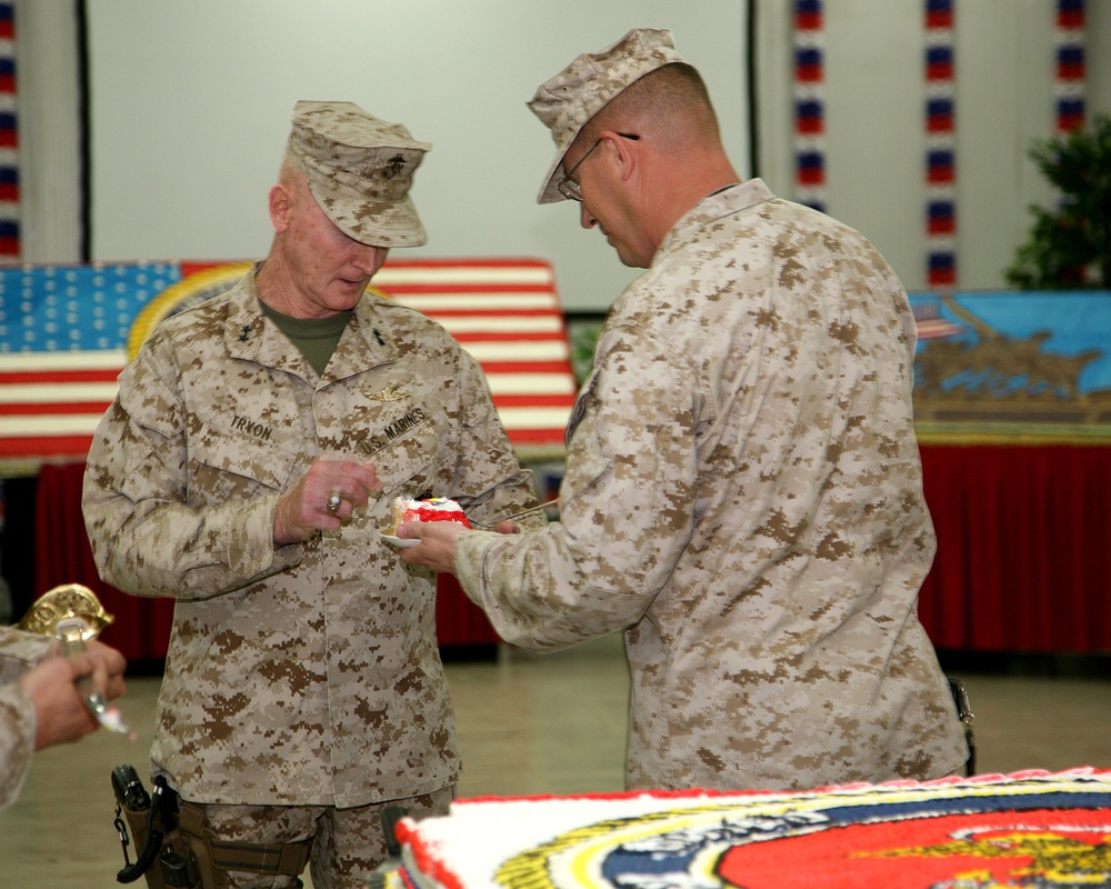 Marines celebrate 234th 
birthday aboard Al Asad Air Base