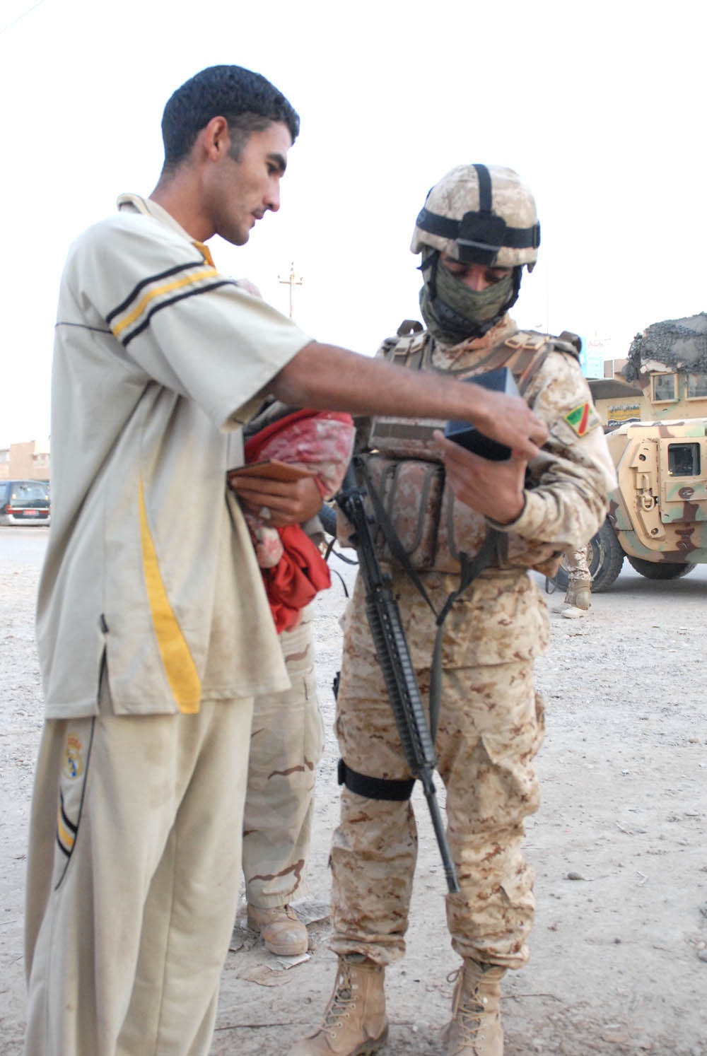 Iraqi army, Ironhorse patrol Tarmiyah