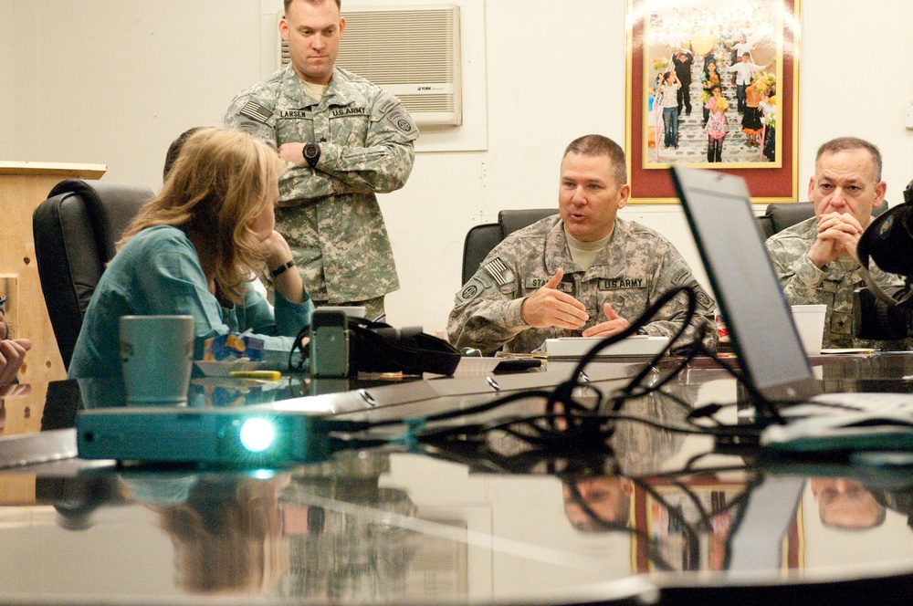 Media Questions Advise and Assist Brigade After First 75 Days