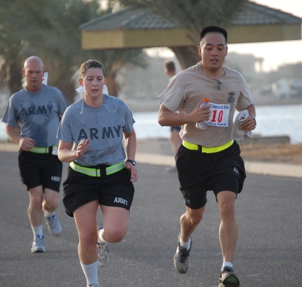 101st Engineers run to honor American veterans