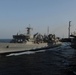 Nimitz Carrier group conducts replenishment at sea operations