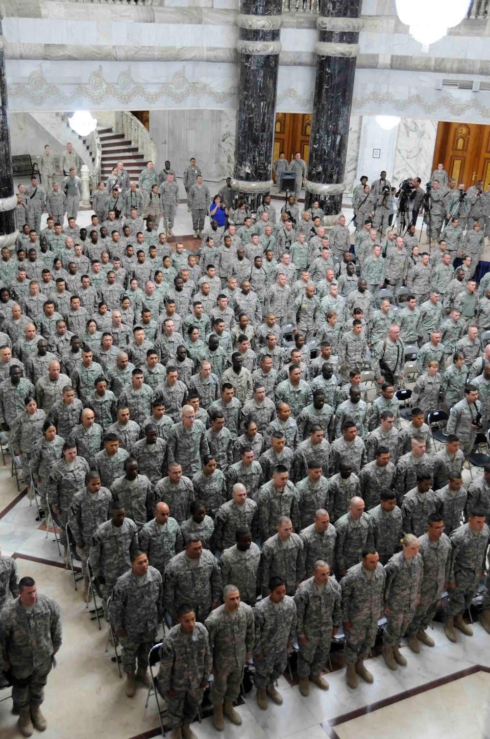 30th HBCT Soldiers take citizenship oath on Veterans Day