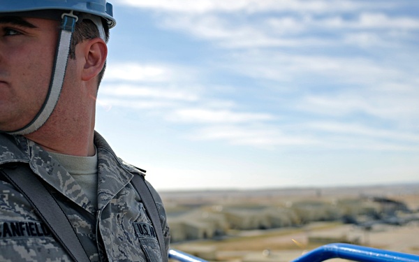 Ellsworth Airmen Repair Speakers
