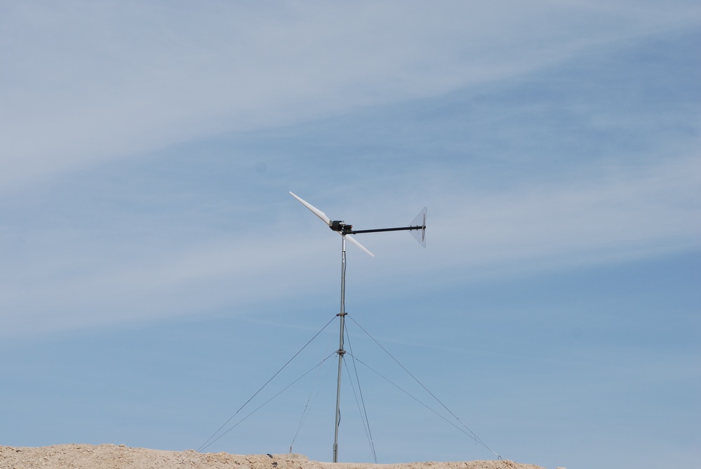 Alternative Energy Powers Iraqi Border Post
