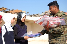Cavalry troopers, Iraqi army visit local school; provide assistance