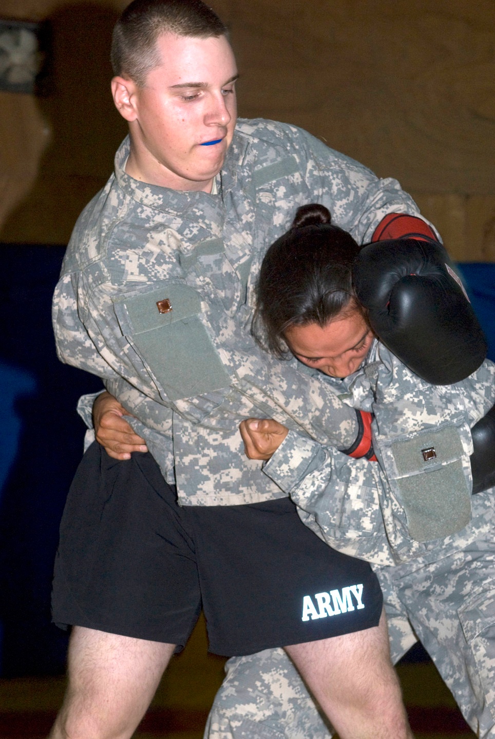 Mavericks improve warrior skills with combatives training