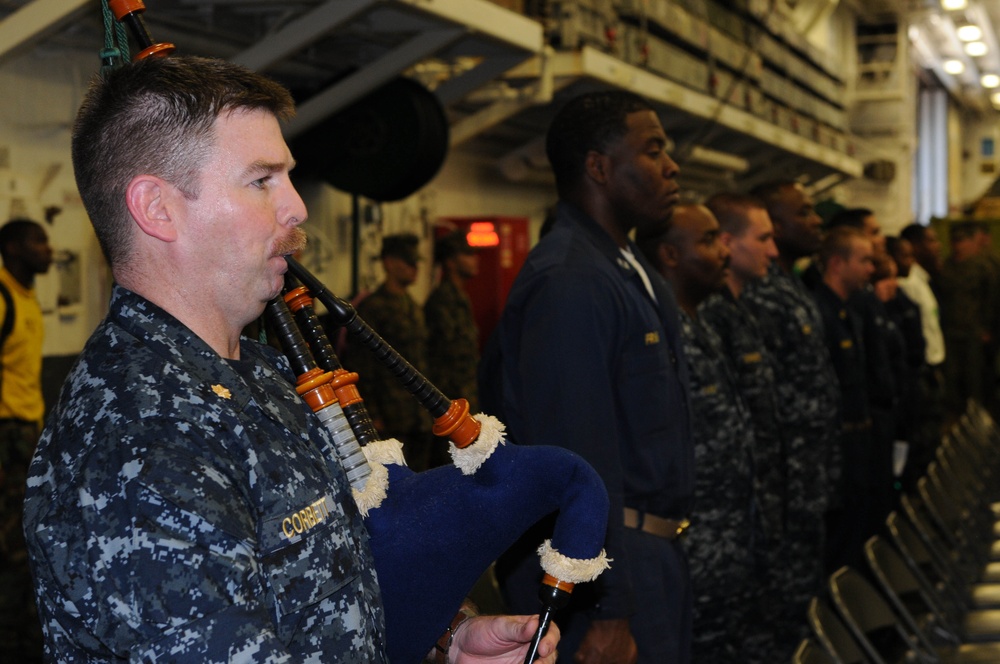 Marines Celebrate 234th Birthday at Sea