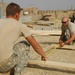 Construction of new combat outpost Sabari in Afghanistan