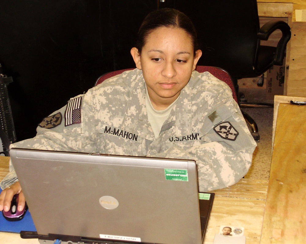 Soldiers look out for their future careers