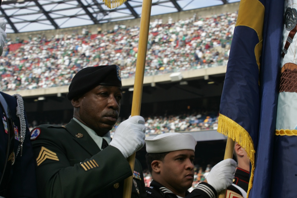 New York Jets Vs Jacksonville Jaguars Military Ceremony