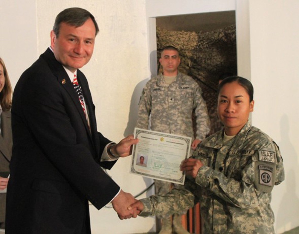 Crossing Paths to Citizenship