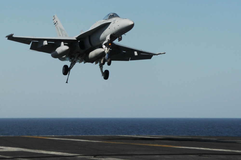 USS Nimitz continues operations