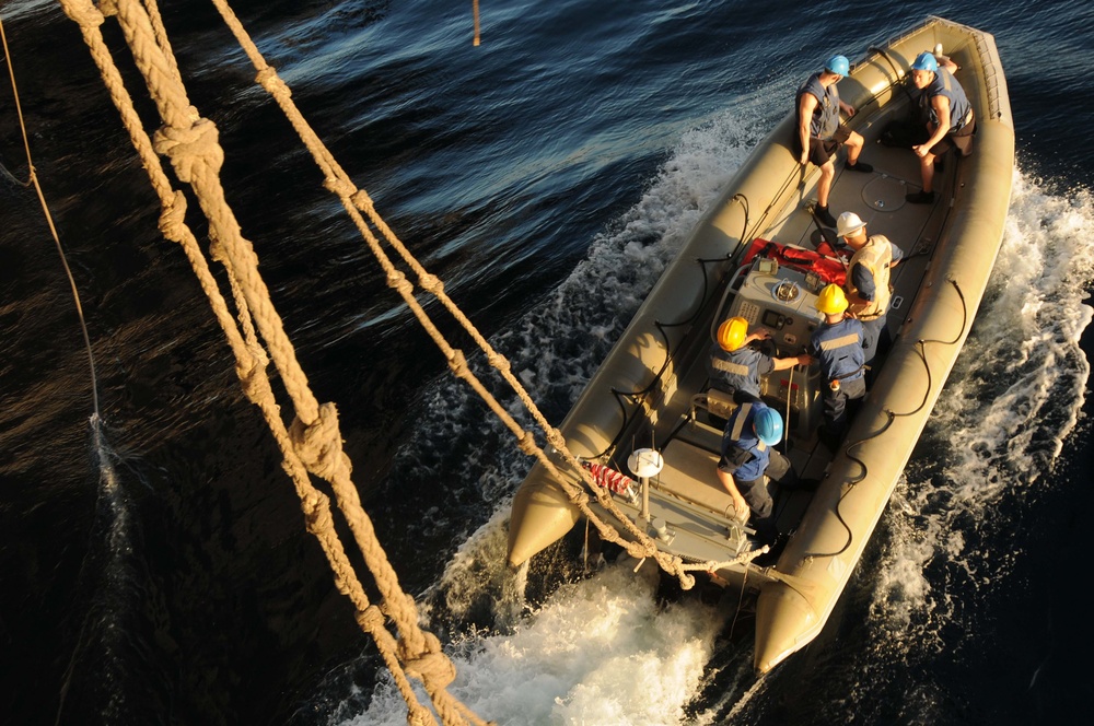 USS Nimitz continues operations