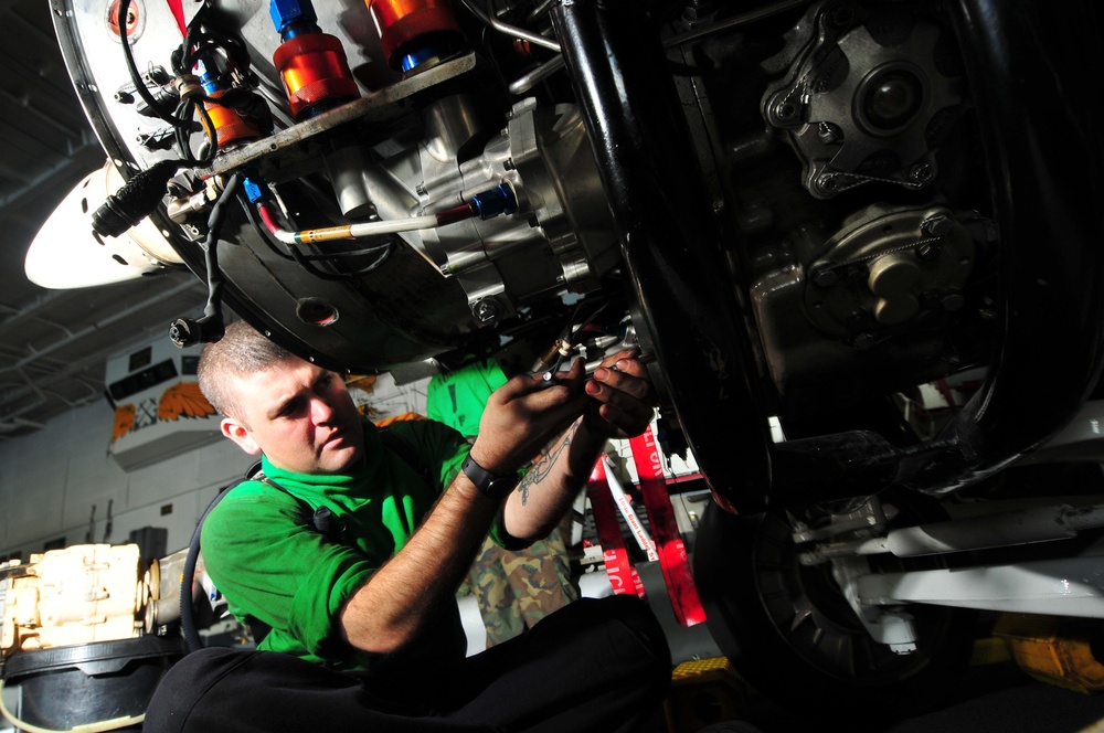 USS Nimitz continues operations