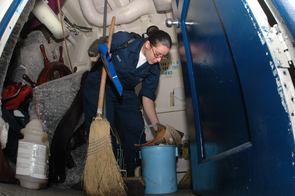 USS Nimitz continues operations