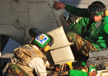 USS Nimitz continues operations