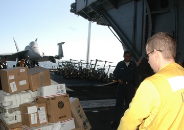 USS Nimitz continues operations