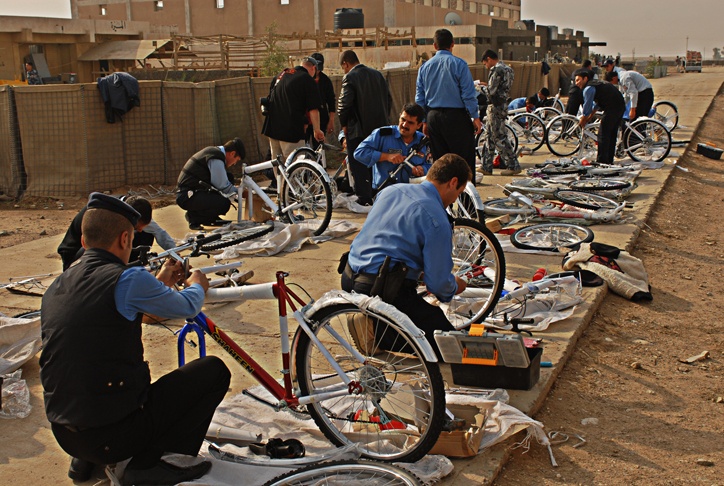 Bike cops soon to be new addition to Iraqi police force
