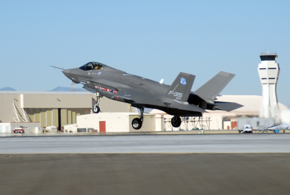 Nellis Plans for F-35's Opportunities, Challenges