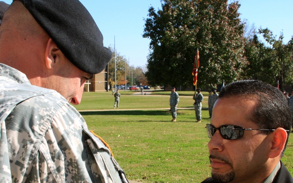 Rodriguez takes on charge as regiment's Honorary Command Sergeant Major