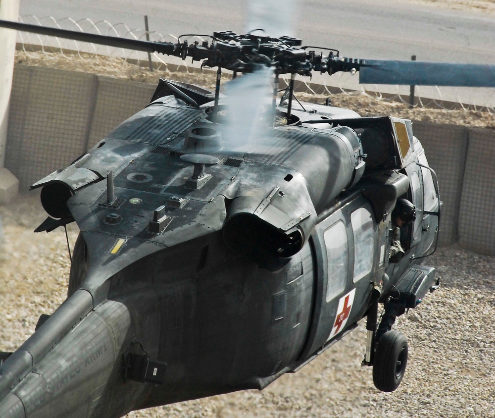 Who flies that Black Hawk?