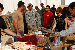 U.S. Soldiers help raise money for Iraqi widows and orphans