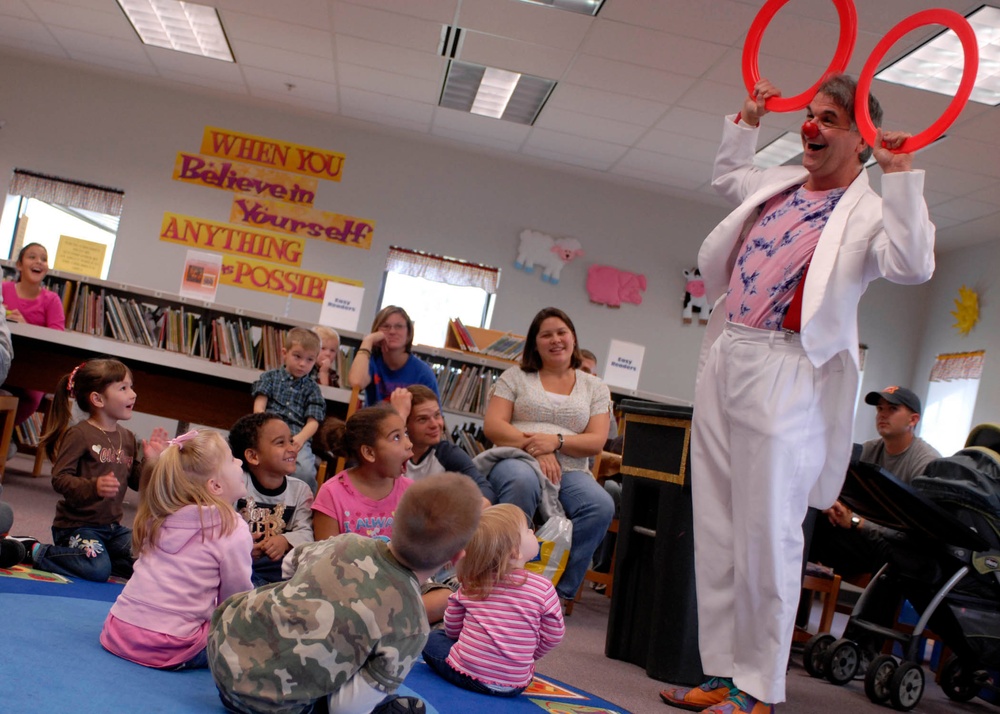 Children Celebrate Reading During Picnic in the Grove