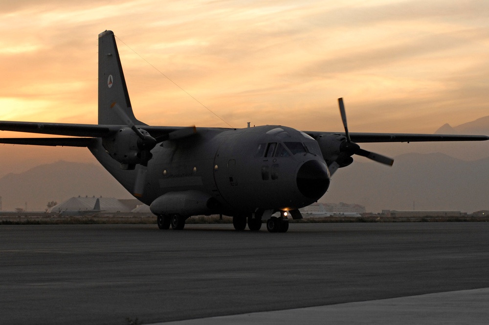 C-27's arrive in Afghanistan