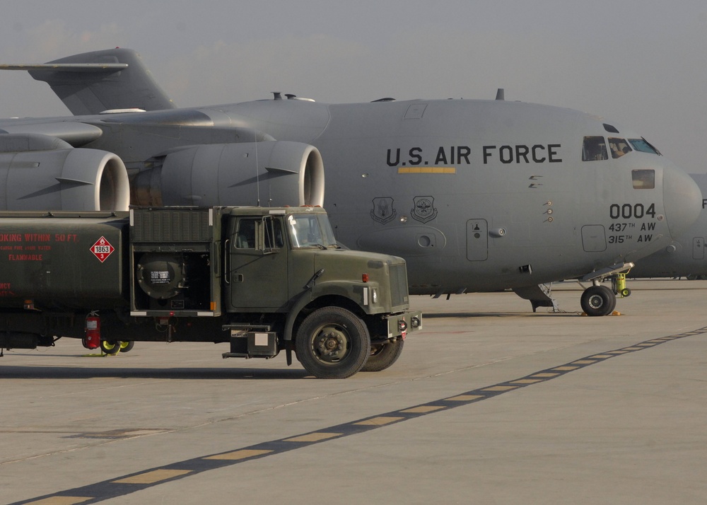 C-17's in Afghanistan