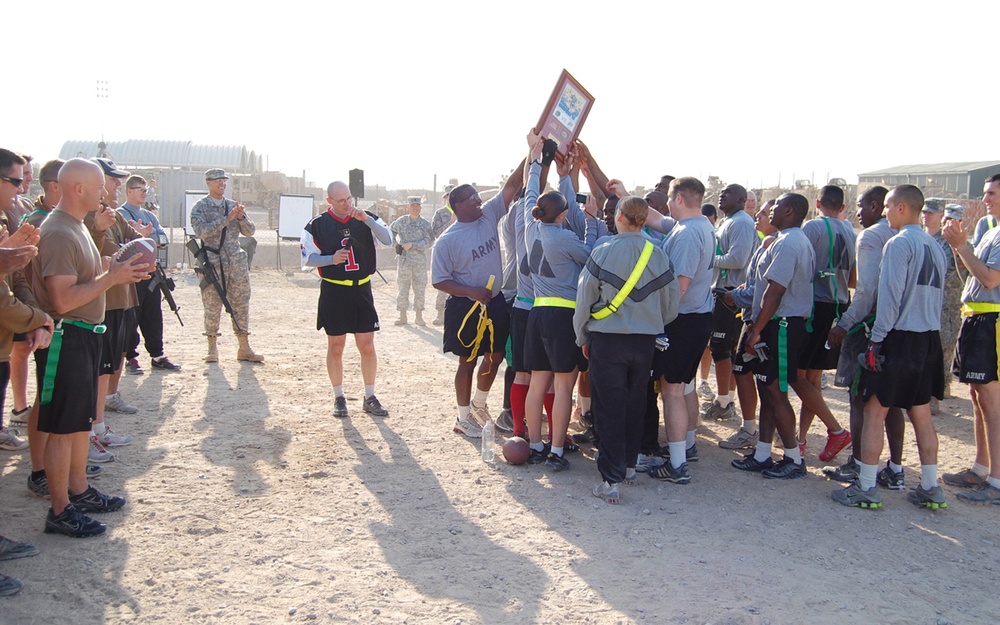 'Desert shoot-out,' rivalry rouses troops: Army takes down Navy, 46-30