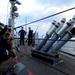 Flight operations conducted aboard USS Blue Ridge