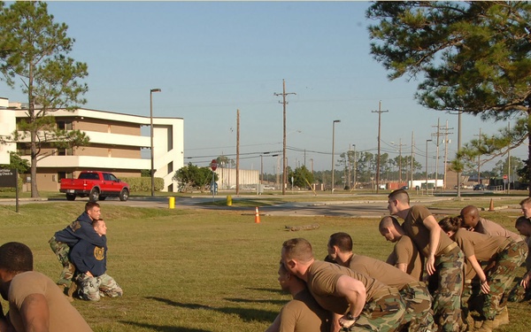Martial arts training