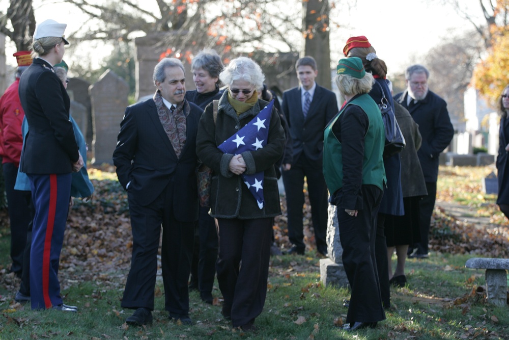 Oldest Female Marine Laid to Rest