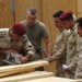 Iraqi army learn carpentry from engineer Soldiers