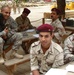 Iraqi army learn carpentry from engineer Soldiers