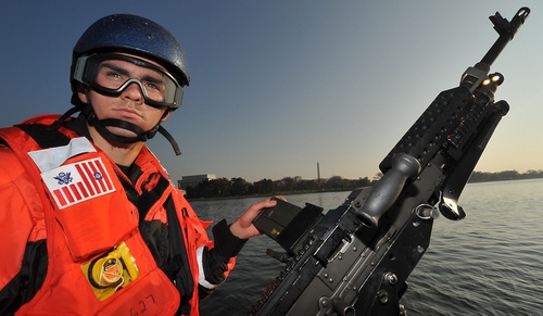 Coast Guard Conducts Homeland Security Patrol on Potomac River