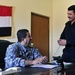 U.S. soldiers visits Iraqi police station