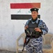 U.S. soldiers visits Iraqi police station