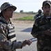 U.S. soldiers visits Iraqi police station