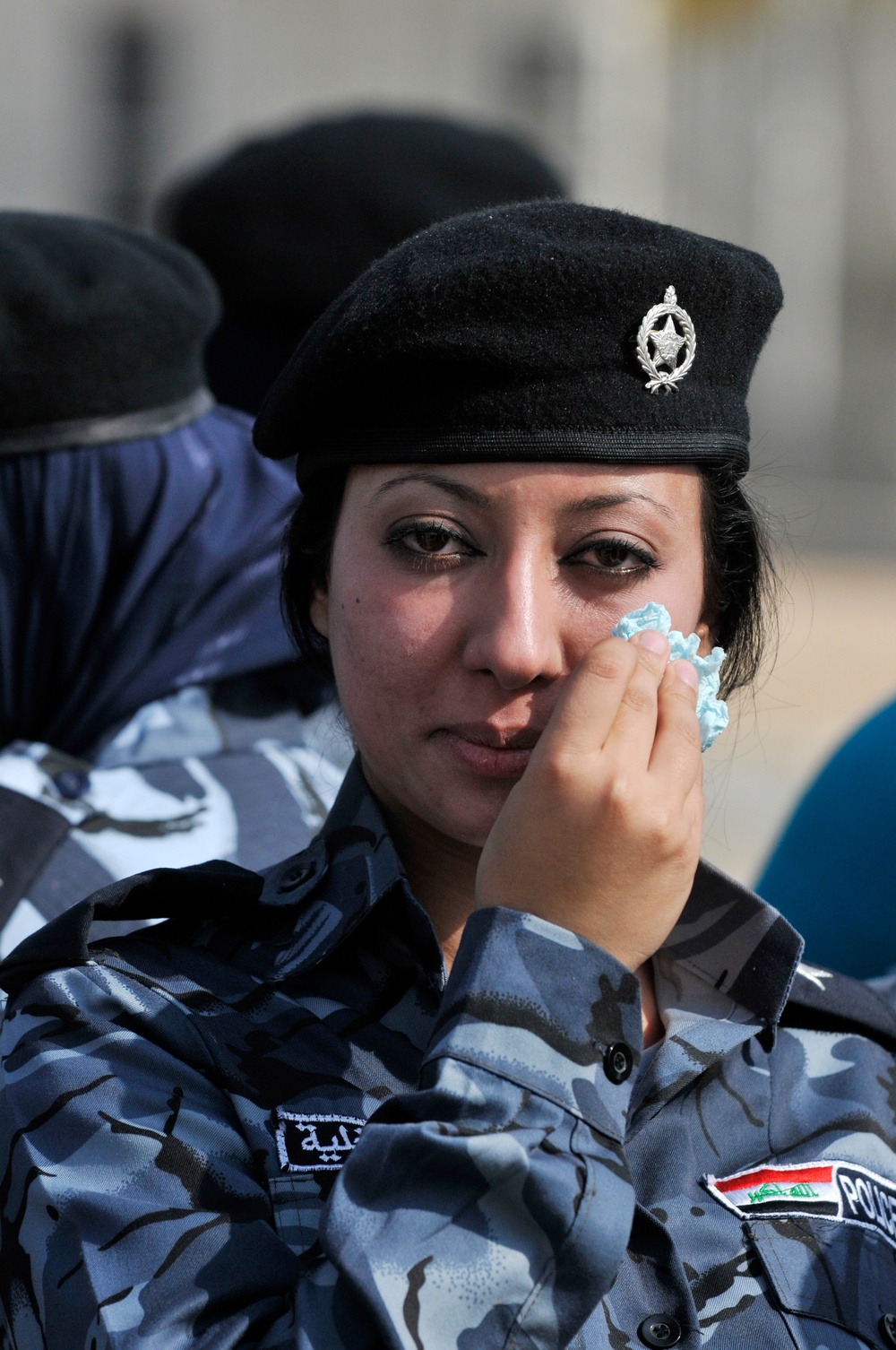 New Iraqi police officers graduate course