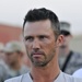 'Burn Notice' stars visit and Combat Patch ceremony